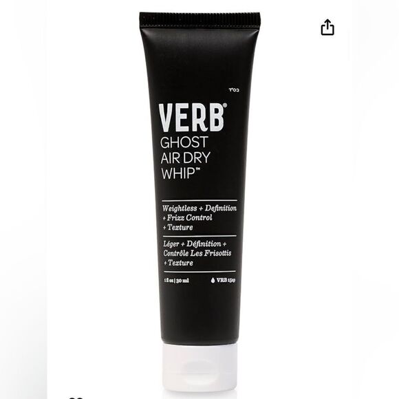 VERB Ghost Air Dry Whip Air Dry Anti Frizz Styling Cream. 1oz Travel Size. New! - Picture 1 of 7